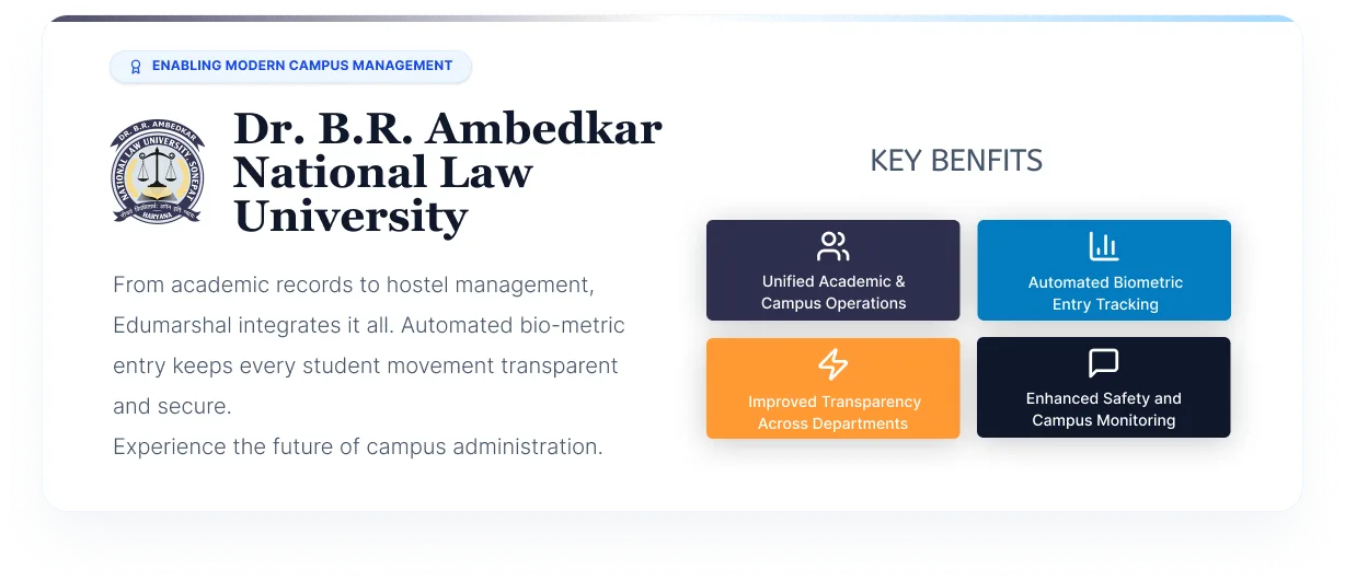 Edumarshal school ERP platform banner